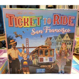 Days of Wonder TICKET TO RIDE SAN FRANCISCO Board Game Complete